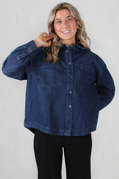 Celinna denim shirt