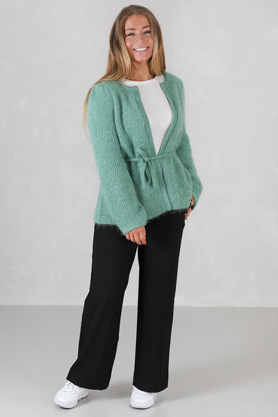 Fredrikke cardigan green