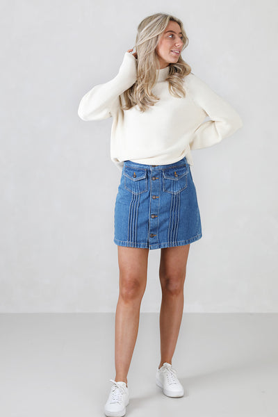 Andrea jeans skirt